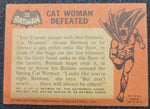 1966 Batman Cards - #35 Cat Woman Defeated