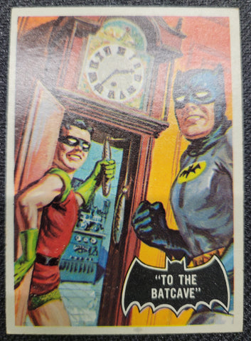 1966 Batman Cards - #39 "To The Batcave"