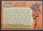 1966 Batman Cards - #39 "To The Batcave"