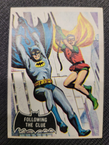 1966 Batman Cards - #40 Following The Clue