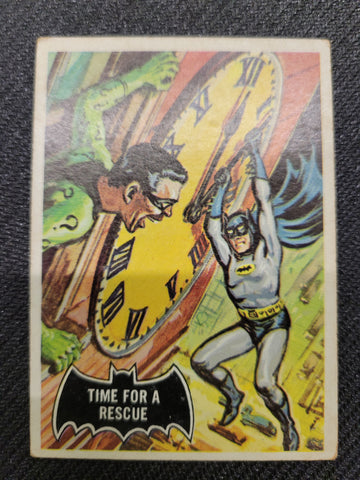1966 Batman Cards - #41 Time For A Rescue