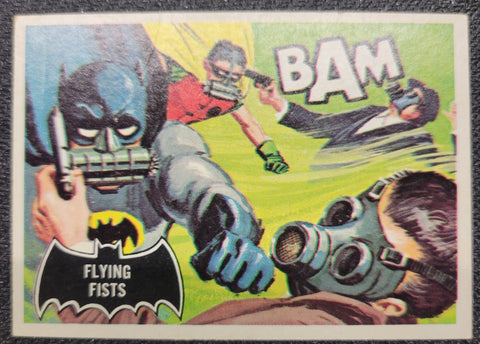 1966 Batman Cards - #44 Flying Fists