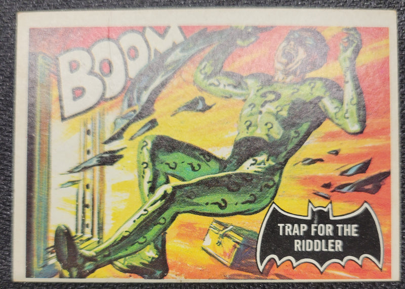1966 Batman Cards - #45 Trap For The Riddler (1)