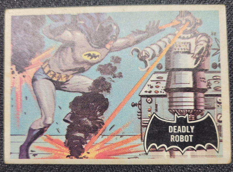 1966 Batman Cards - #47 Deadly Robot