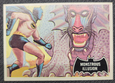 1966 Batman Cards - #48 Monstrous Illusion (2)