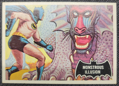 1966 Batman Cards - #48 Monstrous Illusion (3)