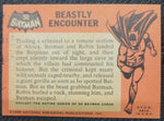 1966 Batman Cards - #50 Beastly Encounters