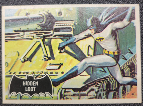 1966 Batman Cards - #55 HIdden Loot (2)