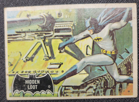 1966 Batman Cards - #55 HIdden Loot (3)