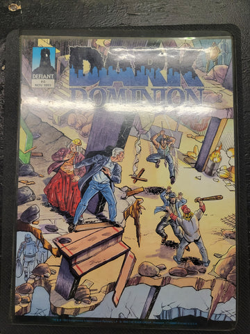 Dark Dominion card comic book