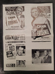 "Chain Of Evidence" Original Movie Ad Clip Art Print