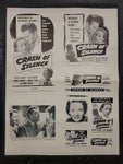 "Crash Of Silence (Mandy)" Original Movie Ad Clip Art Print