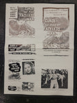 "Curse Of The Faceless Man" Original Movie Ad Clip Art Print