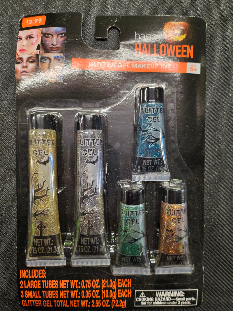Halloween Glitter Gel Make Up Kit