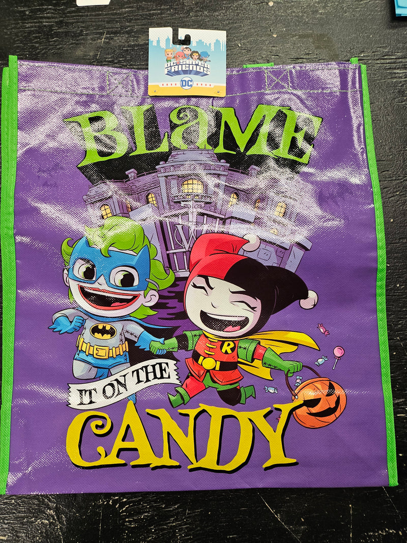 Joker And Harley Quinn trick or treat bag