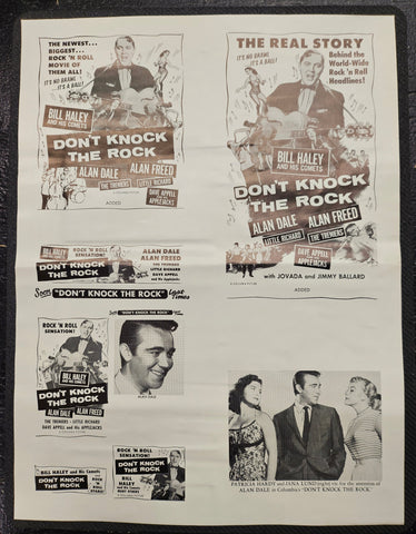 "Don't Knock The Rock" Original Movie Ad Clip Art Print