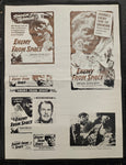 "Enemy From Space (Quatermass 2)" Original Movie Ad Clip Art Print