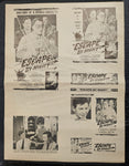 "Escape By Night" Original Movie Ad Clip Art Print