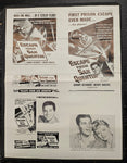 "Escape From San Quentin" Original Movie Ad Ad Clip Art Print