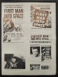 "First Man Into Space" Original Movie Ad Clip Art Print