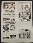 "Four Boys And A Gun" Original Movie Ad Mat Mold and Ad Clip Art Print