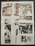 "The Gamma People" Original Movie Ad Mat Mold and Ad Clip Art Print