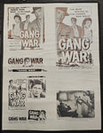 "Gang War" Original Movie Ad Clip Art Print