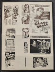 "The Glass Wall" Original Movie Ad Clip Art Print