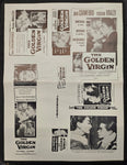 "The Golden Virgin (The Story Of Esther Costello)" Original Movie Ad Clip Art Print