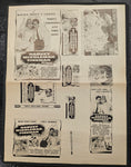 "Harvey Middleman, Fireman" Original Movie Ad Printer Plate and Ad Clip Art Print