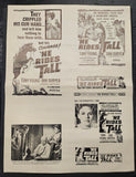 "He Rides Tall" Original Movie Ad Printer Plate and Ad Clip Art Print