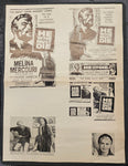 "He Who Must Die" Original Movie Ad Clip Art Print