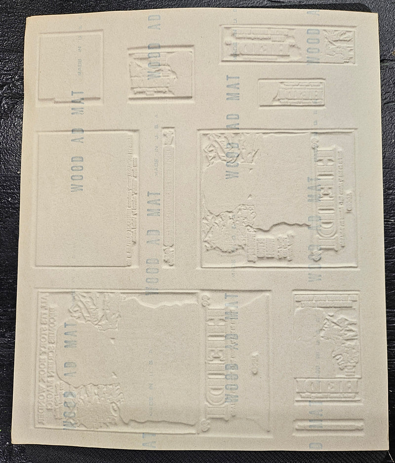 "Heidi" Original Movie Ad Printer Plate and Ad Clip Art Print