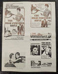 "The High Powered Rifle" Original Movie Ad Clip Art Print