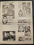 "The Horror Of It All" Original Movie Ad Mat Mold and Ad Clip Art Print