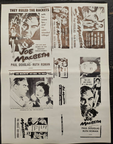 "Joe MacBeth" Original Movie Ad Clip Art Print