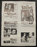 "The Killing" Original Movie Ad Mat Mold and Ad Clip Art Print