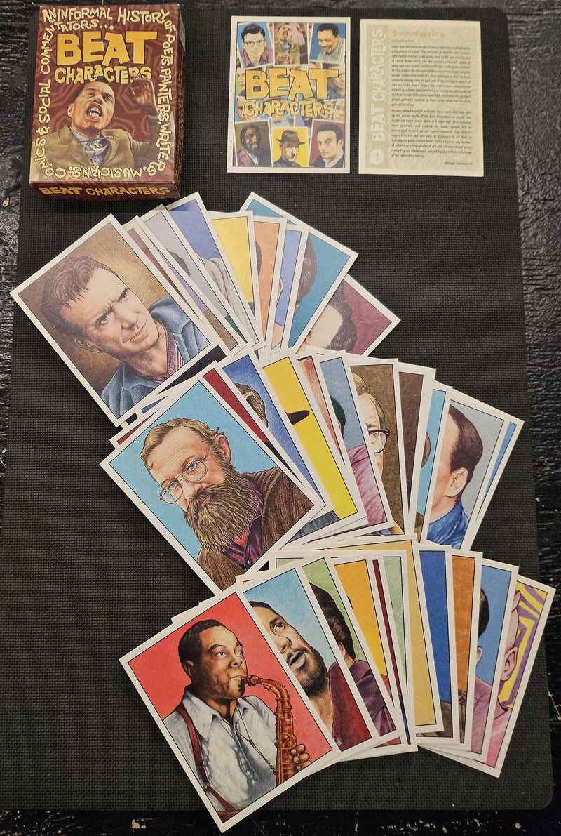 Kitchen Sink Press Beat Characters card set