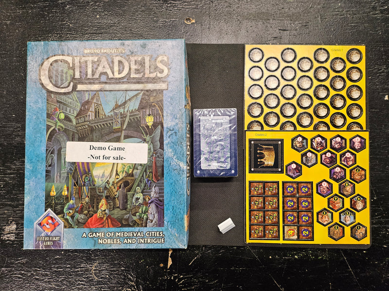 Bruno Faidutti's Citadels Demo Game