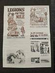 "Legions Of The Nile" Original Movie Ad Mat Mold and Ad Clip Art Print