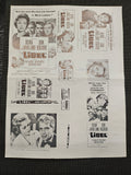 "Libel" Original Movie Ad Mat Mold and Ad Clip Art Print