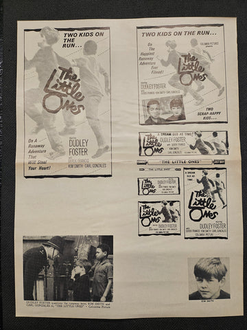 "The Little Ones" Original Movie Ad Clip Art Print