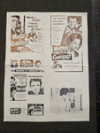 "Murder by Contract" Original Movie Ad Mat Mold and Ad Clip Art Print