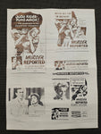 "Murder Reported" Original Movie Ad Clip Art Print