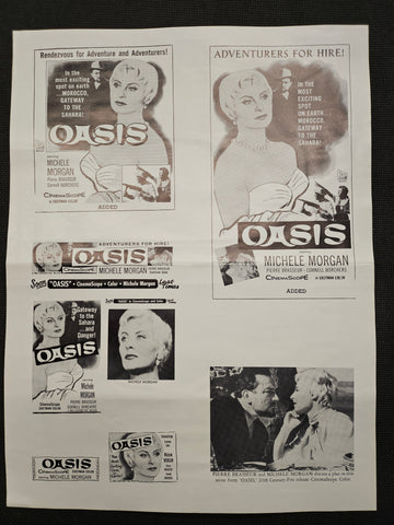 "Oasis" Original Movie Ad Clip Art Print