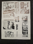 "Outside The Law" Original Movie Ad Mat Mold and Ad Clip Art Print