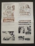 "Paradise Lagoon" Original Movie Ad Clip Art Print