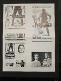 "The Persuader" Original Movie Ad Mat Mold and Ad Clip Art Print