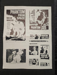 "Phantom From Space" Original Movie Ad Clip Art Print