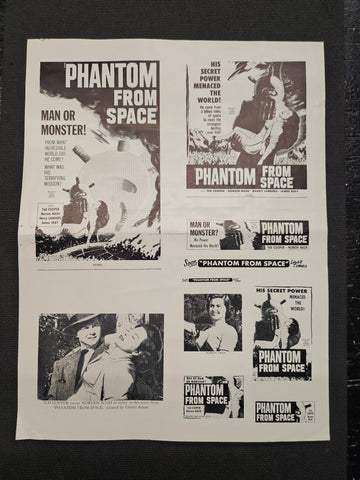 "Phantom From Space" Original Movie Ad Clip Art Print